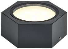 Светильник уличный 5204 потолочный GX53 IP65 черный IEK | код LT-UPU0-5204-GX53-1-K02 | IEK