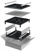 ITK LINEA N Компл. осн. и крыша 800х800мм шкафа 28-47U чер. | код LN05-XXX88-Y | ITK by IEK