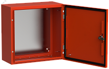 Корпус металлический ЩМП-40.40.20 TITAN 5 УХЛ1 IP66 RAL3020 красный | код TI5-13-N-040-040-020-66 | IEK