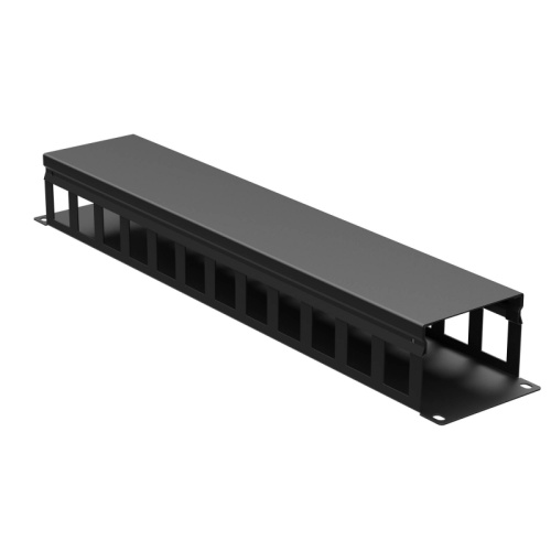 Организатор кабельный с крыш/отв 19 2U, 60 мм RAL9005 | код R5CP1962HEB | DKC