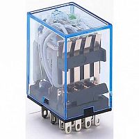 промежуточное Реле 4 конт. с инд. LED 5А 12В DC ПР-102 | код. 23229DEK | DEKraft