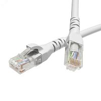 Патч-корд неэкранированный CAT5E U/UTP 4х2 LSZH белый 5м | код RN5EUU4550WH | DKC