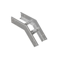 Угол для лотка вертикальный внешний лестн. 45град. 200х100 сталь 2мм LVL45-100-200-2.0 N КМ LO0940