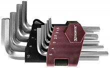 HKS10S Набор ключей торцевых шестигранных коротких, H1.5-H10, 10 предметов | код HKS10S| Thorvik