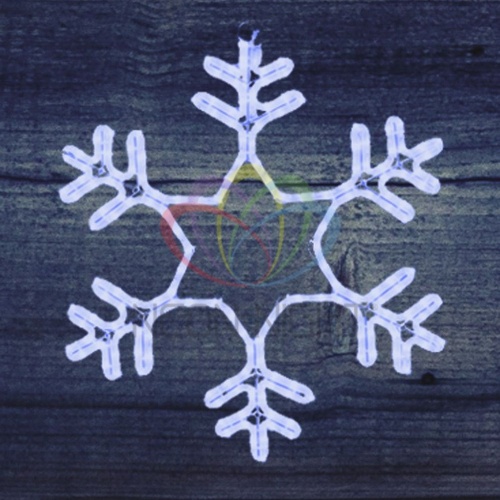 Фигура "Снежинка LED" 55смх55см син. 28Вт 220В IP44 | код 501-335 | Neon-Night Фигура "Снежинка LED" 55смх55см син. 28Вт 220В IP44 | код 501-335 | Neon-Night