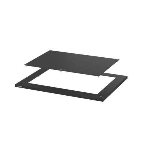 Комплект крыши с фланцем черные RAL9005 ШхГ 1000x600 мм | код R5NKRF106B | DKC Комплект крыши с фланцем черные RAL9005 ШхГ 1000x600 мм | код R5NKRF106B | DKC