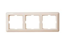 Рамка 3 поста W59, слоновая кость | код. KD-3-28 | Schneider Electric