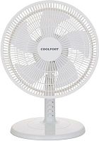 Вентилятор настольный Coolfort CF-2014 30Вт скоростей:3 белый | код 2035091 | COOLFORT