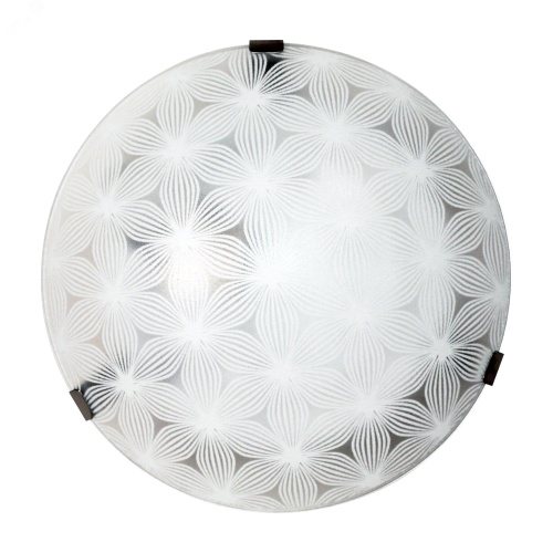 Светильник Васильки 250 НПБ 01-60-130 М15 матовый белый кл.штамп металлик ИУ | код 1005209262 | Элетех