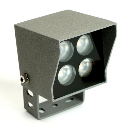 Прожектор светодиодный ДО-4w красный IP65 | код 51696 | Feron