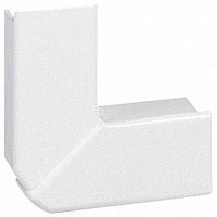 Угол плоский переменный - для мини-плинтусов DLPlus 20x12,5 - белый | код. 030223 | Legrand