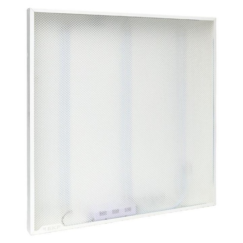 Светильник светодиодный ДВО-1001 30Вт 6500К IP40 595х595х40 призма панель | код LPL-1001-Z-30-6500-40 | EKF Светильник светодиодный ДВО-1001 30Вт 6500К IP40 595х595х40 призма панель | код LPL-1001-Z-30-6500-40 | EKF