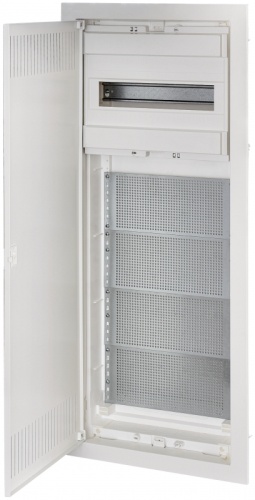 Щит металлопластик. ECG 70 COMBO4/1-I (12+2мод, 1ряд., 4м.п., перф.метал.двер.) | код 001100223 | ETI