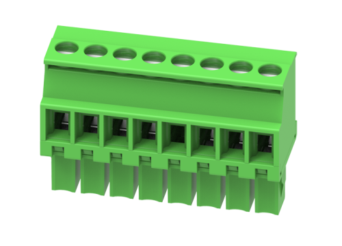 MC-RE3.81V02C-0001 Разъём гнездовой MC, шаг 3.81мм,2 конт., зел., шт | код MC-RE3.81V02C-0001 | SUPU