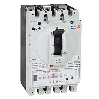 Выключатель автоматический для защиты двигателя OptiMat T160L ETN-M 160A 3P | код 355870 | КЭАЗ