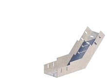 Лоток угловой 100х50 сталь 1.5мм ЛМс-45В цУТ2.5 СОЭМИ Н0122350342