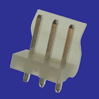 Разъём питания низковольтный RUICHI PWL-03 наклон 3.96 мм, 3 контакта | код 55101 | Ruichi