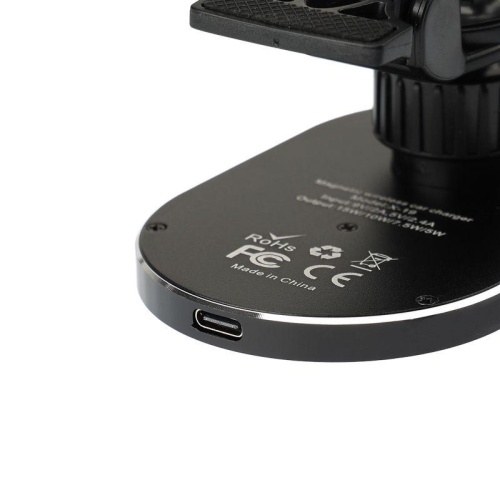 Держатель автомобильный с беспроводной зарядкой MagSafe 15Вт Rexant 40-0607 фото 4 Держатель автомобильный с беспроводной зарядкой MagSafe 15Вт Rexant 40-0607 фото 4