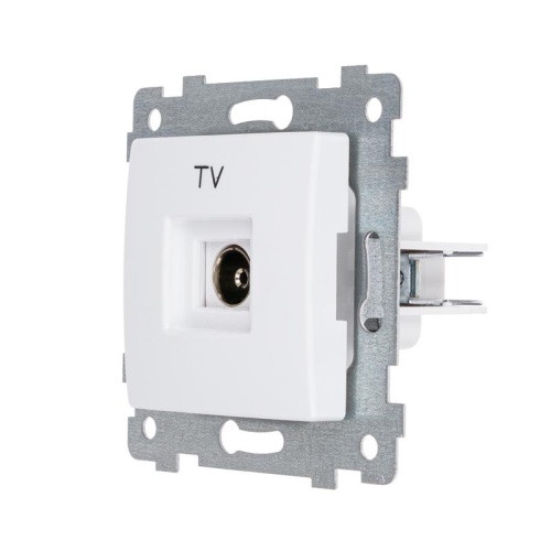 Розетка телевизионная TV Мария РТВ1-457 механизм бел. Кунцево 110024 Розетка телевизионная TV Мария РТВ1-457 механизм бел. Кунцево 110024
