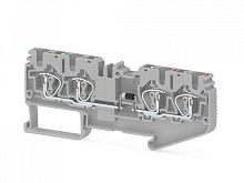 311 759, Пружинная клемма серии SRD 4CD_B (Серый) | код 0.0.0.3.11759 | KLEMSAN