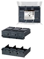 Заглушка клеммная короткая 3Р ЗКК-1 IP20 для ВА89-32/33/35 TDM (комплект 2 шт.) | код SQ0751-0201 | TDM