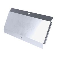 Крышка угла вертикального внешнего 45 градусов Стандарт INOX (AISI 316) 600 Промрукав | код PR16.2956 | ПРОМРУКАВ