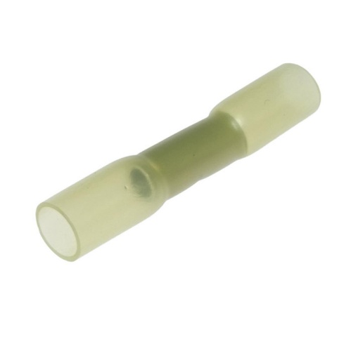 Гильза соединительная для кабеля с термоусадкой RUICHI BHT5 HST, 48 А, 12-10 AWG, медь луженая, желтая | код 108116 | Ruichi