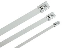 Хомут стальной ХСт 4,6х200мм (100шт/упак) | код UHS10-D046-200-100 | IEK