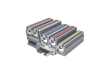 TPIO1.5-S-4-PE Клемма TP для подключения датчиков с заземлением, Push-in, сеч. 1.5мм2, желто-зел., шт | код TPIO1.5-S-4-PE | SUPU