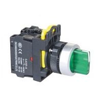 Плоские кнопки с подсветкой LA115-A5-10D красный 220В (ANDELI) | код ADL10-205 | ANDELI