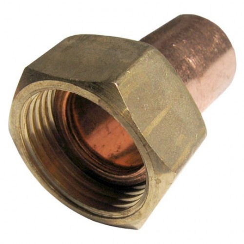 Муфта с накидной гайкой пайка медь 15 х 1/2' ВР, модель 5359g (153591512) | код RG008TD7GUG2S5 | Sanha Муфта с накидной гайкой пайка медь 15 х 1/2' ВР, модель 5359g (153591512) | код RG008TD7GUG2S5 | Sanha