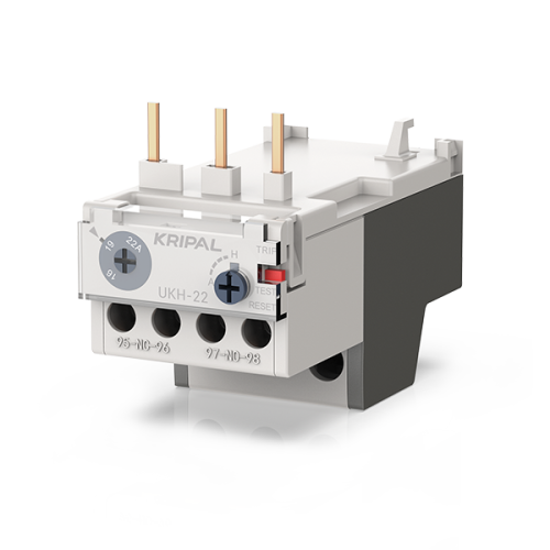 Реле тепловой перегрузки UKH-22, It=4_6A, 1NO+1NC, CLASS 10A, прямой монтаж для UKC(D)-9_22 | код UKH-22-6 | Kripal