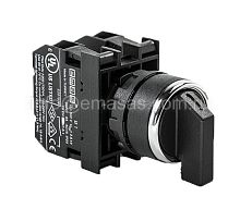 B101S20 Переключатель 0-1 с фиксацией (2НО) | код B101S20 | EMAS