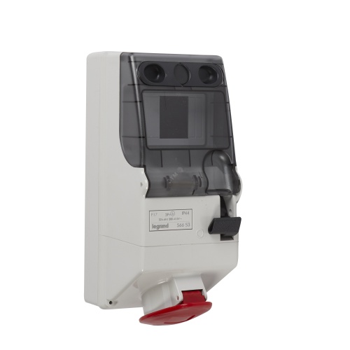 Комбинированный щиток - P17 Tempra Pro - с рейкой DIN - IP 44 - 380/415 В~ - 32 A - 3К+З | код 056653 | Legrand