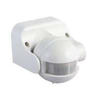 Датчик движения инфракрасный ДД 009 1200Вт 180 гр.12м IP44 белый IN HOME | код 4690612033853 | IN HOME