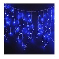 Гирлянда "Бахрома" OIC100LSE-B-T-I4-F 100LED B уличная IP44 мигающая син. | код 4690601034991 | SHLights