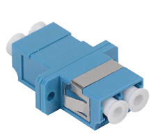 Проходной адаптер LC-LC, (SM/MM), UPC, (Quadro) | код FC1-LCULCU4C-SM | ITK by IEK