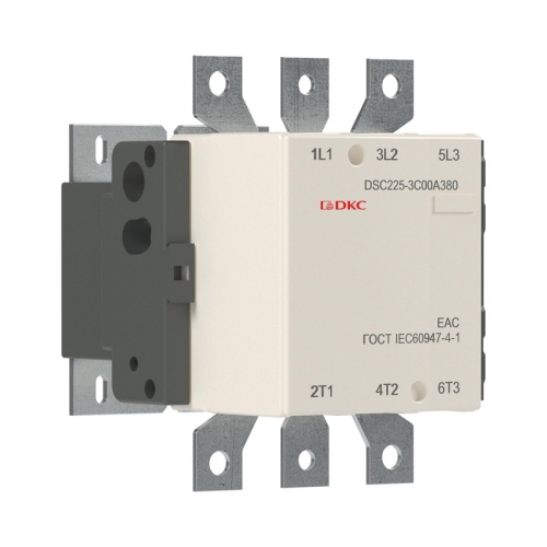Магнитный контактор DSC225-3C00A380 225А 110кВт (AC3) кат 380В AC | код DSC225-3C00A380 | DKC Магнитный контактор DSC225-3C00A380 225А 110кВт (AC3) кат 380В AC | код DSC225-3C00A380 | DKC