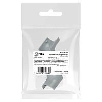 Угол внутренний для полукруглого кабель-канала 30х13мм серый IC-KK-30-13-F 2шт/комплект | код Б0064934 | ЭРА