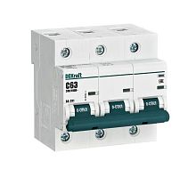 Выключатель автоматический трехполюсный ВА-201 63А C 10кА | код. 13007DEK | DEKraft 