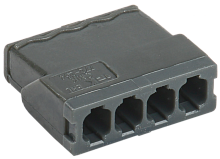 Строител.-монтаж. клемма СМК 772-244 с пастой IEK | код UKZ31-244-004 | IEK