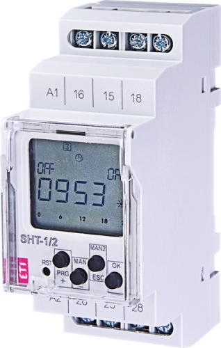 Программируемое цифровое реле SHT-1/2 230V AC (2x16A_AC1) | код 002470053 | ETI Программируемое цифровое реле SHT-1/2 230V AC (2x16A_AC1) | код 002470053 | ETI