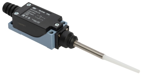 Выключатель концевой КВ-8166 шток пружинный с диэлектриком на отклонение IP65 | код KKV12-8166-2-65 | IEK