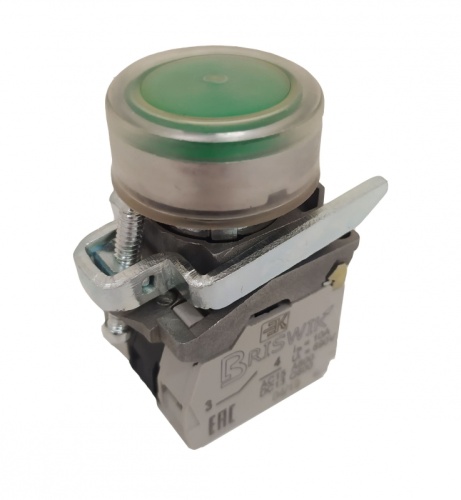 Выключатель Briswik КМЕ 4220м -ЛС 24В зеленый IP65 УХЛ2 10А 2но+0нз | код aD-EB-3Ai-3322 | Briswik Выключатель Briswik КМЕ 4220м -ЛС 24В зеленый IP65 УХЛ2 10А 2но+0нз | код aD-EB-3Ai-3322 | Briswik