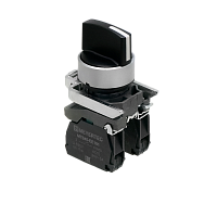 Переключатель на 3 положения с возвратом в центре, короткая ручка, 2NO, IP65, металл MTB4-BD53 | код 137146 | MEYERTEC