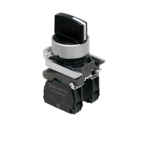 Переключатель на 3 положения с возвратом в центре, короткая ручка, 2NO, IP65, металл MTB4-BD53 | код 137146 | MEYERTEC Переключатель на 3 положения с возвратом в центре, короткая ручка, 2NO, IP65, металл MTB4-BD53 | код 137146 | MEYERTEC