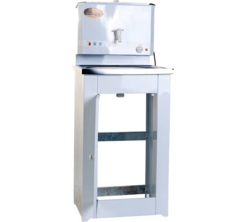 Умывальник дачный КОМФОРТ, с подогревом, нержавеющая мойка, цвет белый, , Шт | код 74/4/6 | ВИХРЬ фото 4