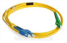 Патч-корд оптический LANMASTER, LSZH, дуплексный, LC/APC-ST/UPC, SM OS2, 7.0 м | код LAN-2LC-2ST/SAU-7.0 | LANMASTER