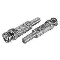 Разъем штекер BNC под винт с пружиной металл PROCONNECT | код 05-3073-4 | PROCONNECT