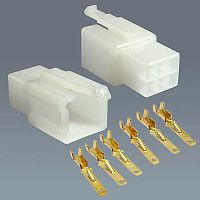 Разъём авт. соединитель RUICHI DJ7061A-2.8-11, 12/ 24 (DC) В | код 99449 | Ruichi